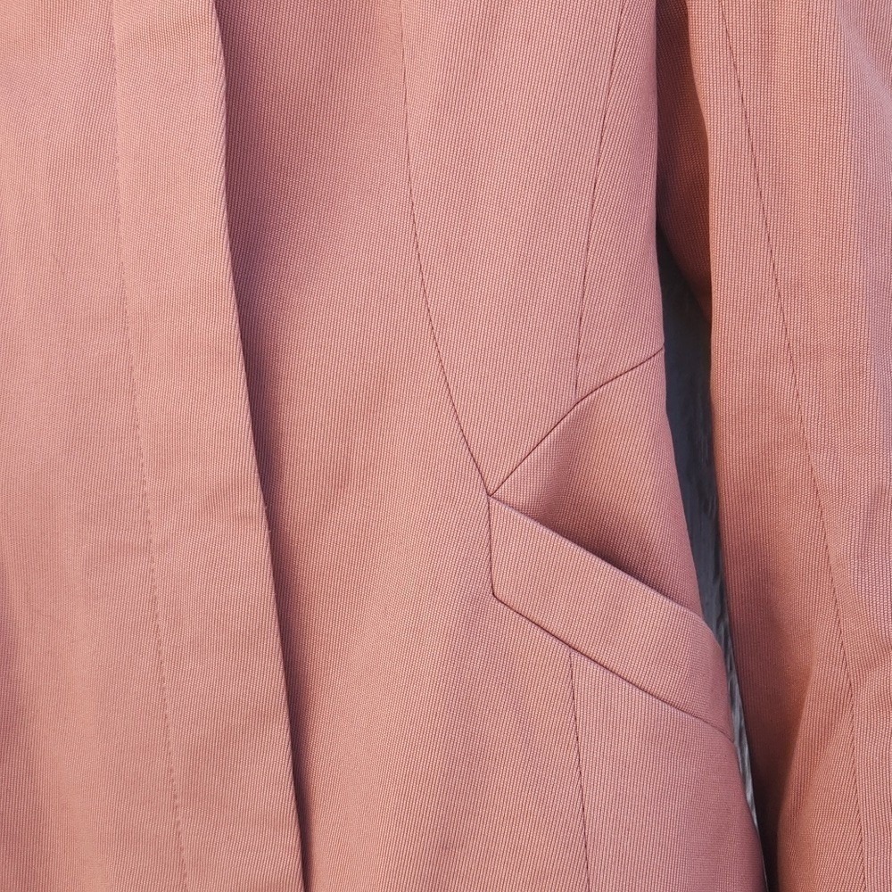 Reiss Elevated Polished Preppy Chic Euro Capsule Old Money Trench Coat Xsmall - Picture 6 of 10